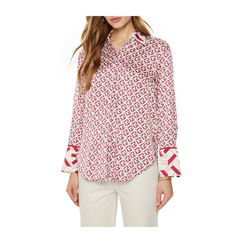 Guess Camicia casual Camicia Donna Alexandra motivo logo XS P25 - GUESSW4YH47WF1T2 - P6E1 - XS - Francavilla Moda